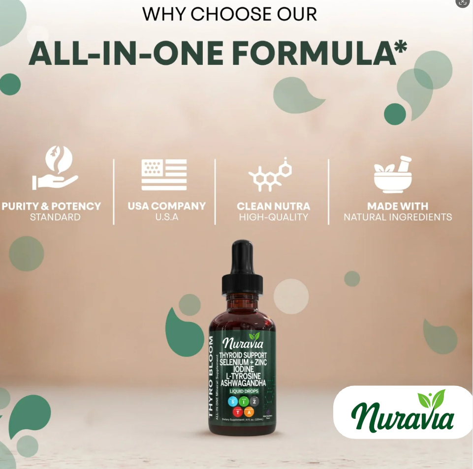 NURAVIA® THYROBLOOM SUPPORT DROPS
