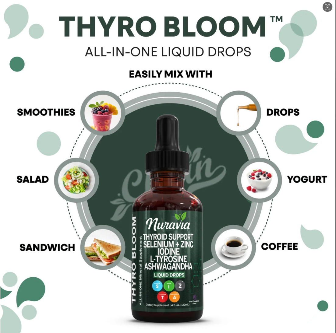 NURAVIA® THYROBLOOM SUPPORT DROPS